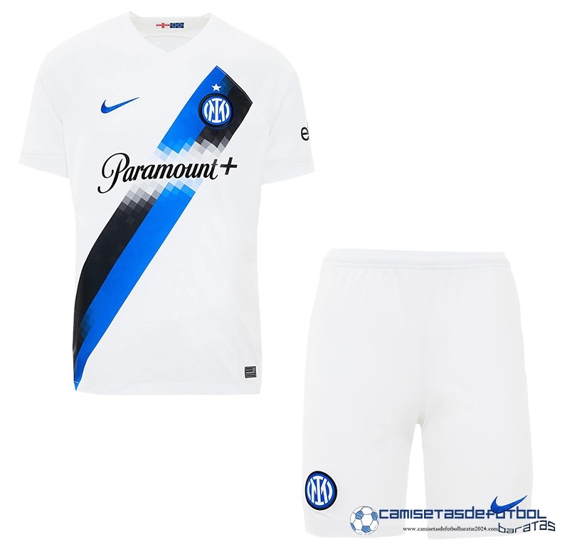 Nike Segunda Conjunto De Hombre Inter Milán Equipación 2023 2024 Blanco