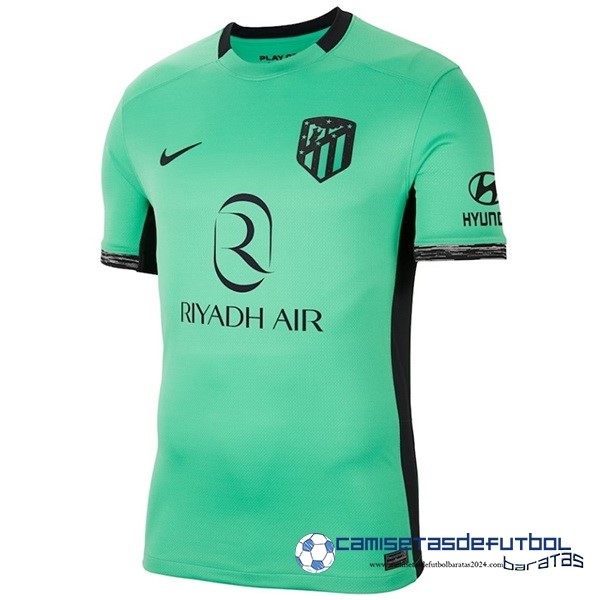 Nike Tailandia Tercera Camiseta Atlético Madrid Equipación 2023 2024 Verde