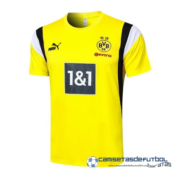 PUMA Entrenamiento Borussia Dortmund Equipación 2023 2024 Amarillo Negro Blanco