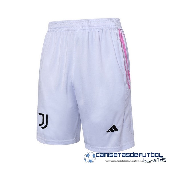 adidas Entrenamiento Pantalones Juventus Equipación 2023 2024 Blanco Rosa