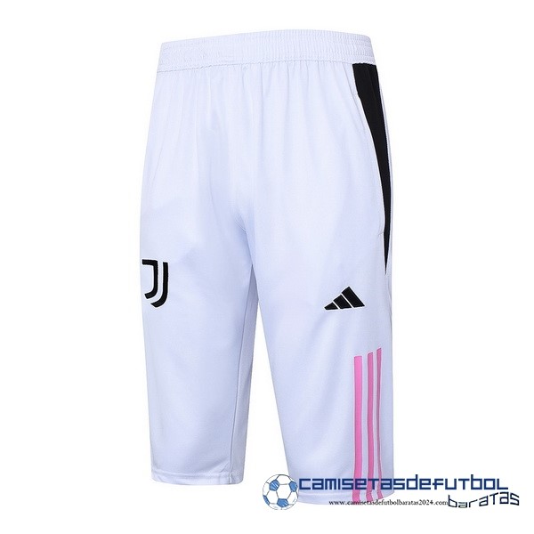 adidas Entrenamiento Pantalones Juventus Equipación 2023 2024 Negro Blanco Rosa