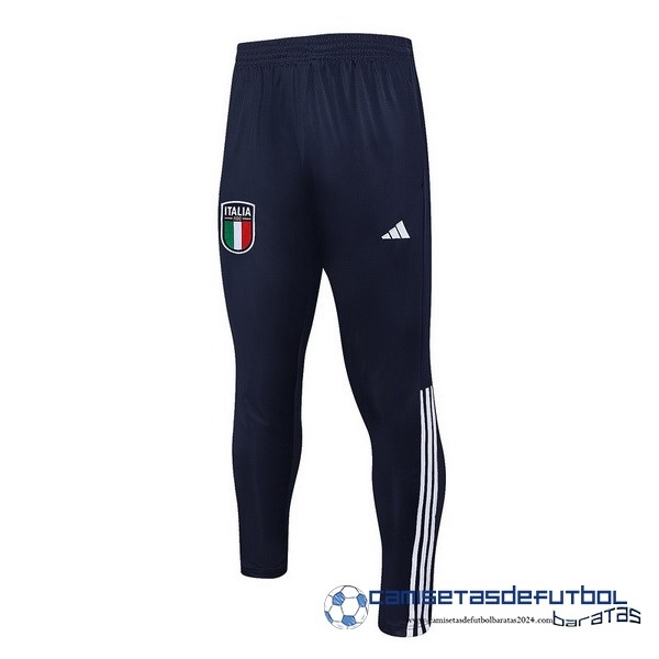 adidas Pantalones Deportivos Italia Equipación 2023 2024 Azul Marino Blanco