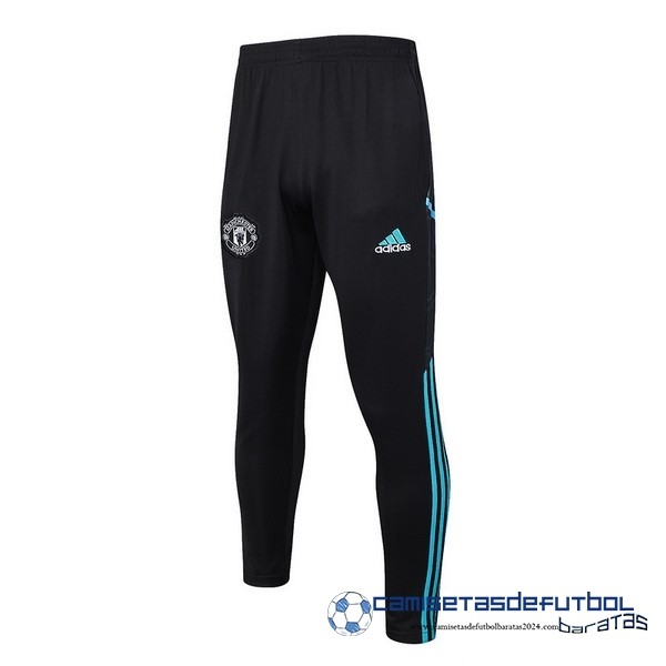 adidas Pantalones Deportivos Manchester United Equipación 2023 2024 Negro Azul