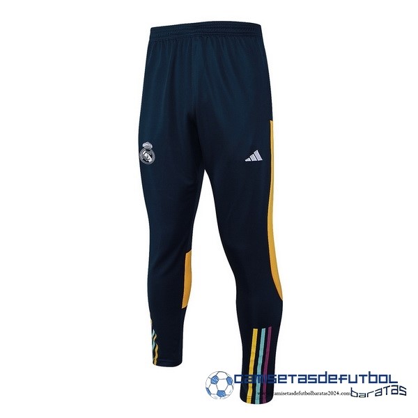 adidas Pantalones Deportivos Real Madrid Equipación 2023 2024 Azul Marino Amarillo