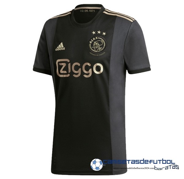 adidas Tercera Camiseta Ajax Retro 2020 2021 Negro