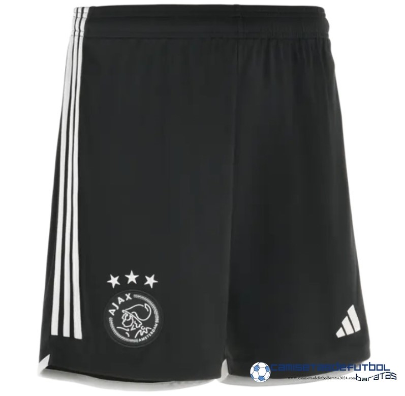 adidas Tercera Pantalones Ajax Equipación 2023 2024 Negro
