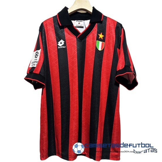 Casa Camiseta De AC Milan Retro 1994