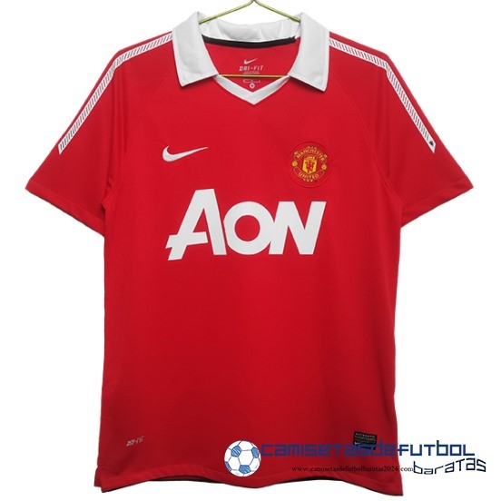 Casa Camiseta De Manchester United Retro 2011 2012