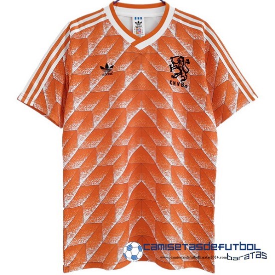 Casa Camiseta De Países Bajos Retro 1988