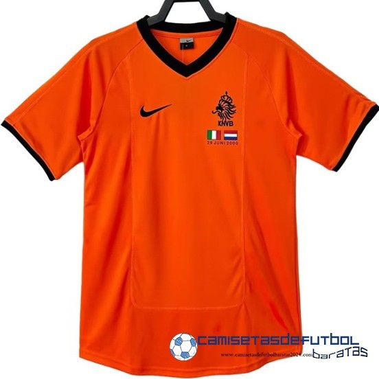 Casa Camiseta De Países Bajos Retro 2000