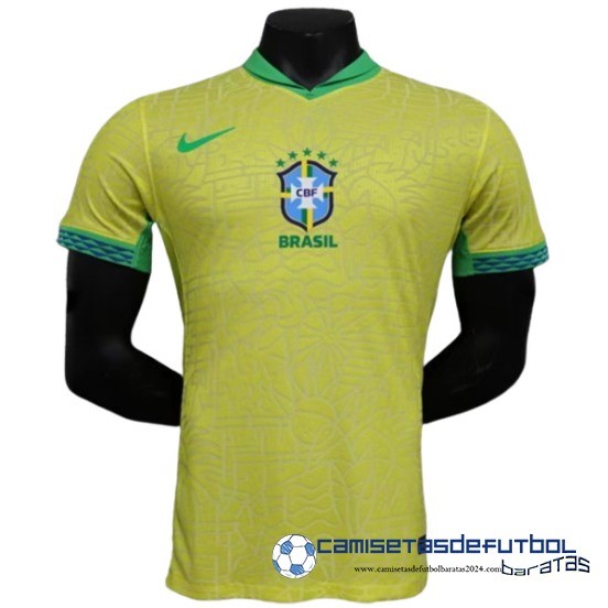 Casa Jugadores Camiseta Brasil Equipación 2024