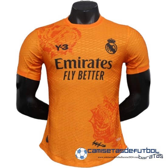 Jugadores Especial Camiseta Real Madrid Equipación 2024 Naranja