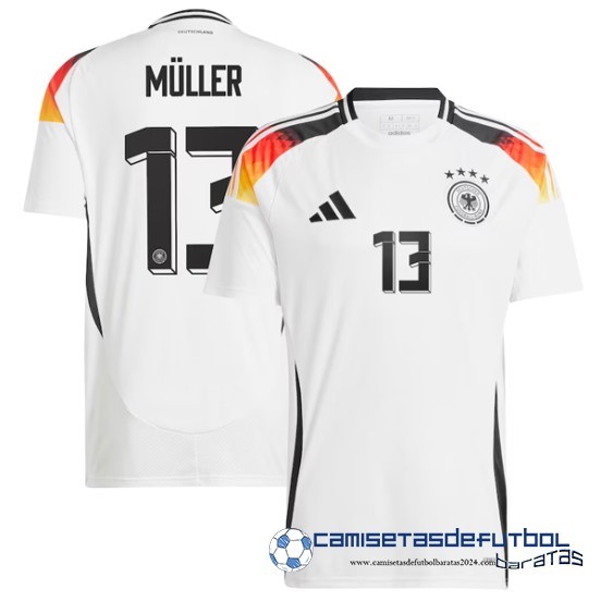 NO.13 Müller Tailandia Casa Camiseta Alemania Equipación 2024