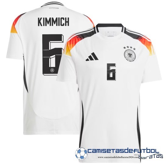 NO.6 Kimmich Tailandia Casa Camiseta Alemania Equipación 2024