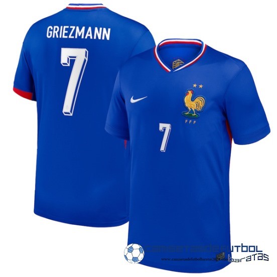 NO.7 Griezmann Tailandia Casa Camiseta Francia Equipación 2024