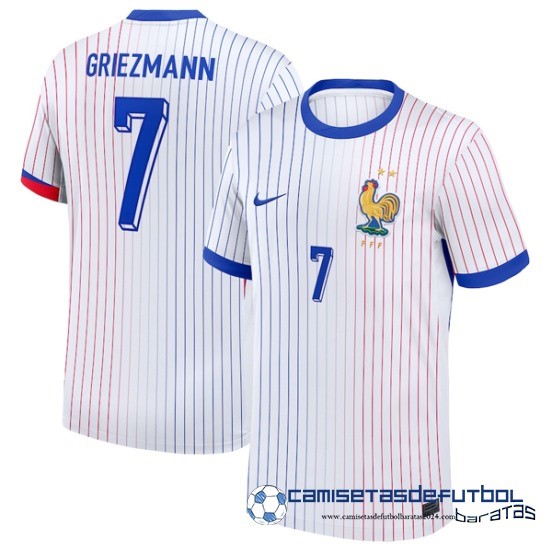 NO.7 Griezmann Tailandia Segunda Camiseta Francia Equipación 2024