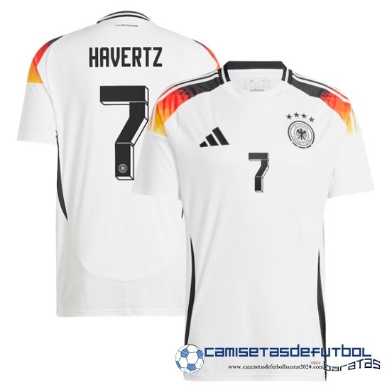 NO.7 Havertz Tailandia Casa Camiseta Alemania Equipación 2024