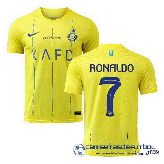 NO.7 Ronaldo Tailandia Casa Camiseta Al Nassr Equipación 2023 2024