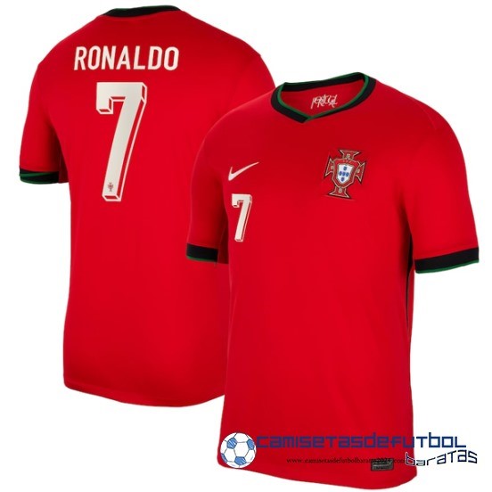 NO.7 Ronaldo Tailandia Casa Camiseta Portugal Equipación 2024