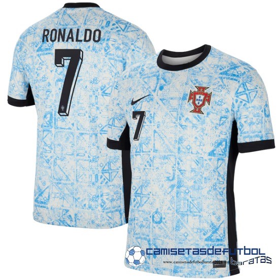 NO.7 Ronaldo Tailandia Segunda Camiseta Portugal Equipación 2024