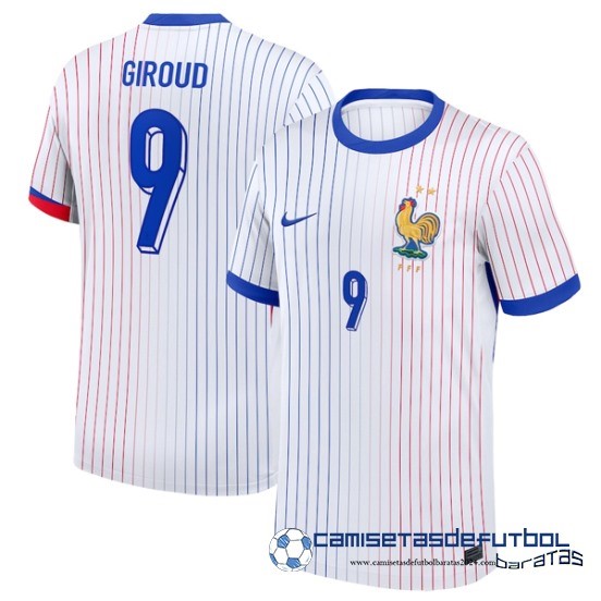 NO.9 Giroud Tailandia Segunda Camiseta Francia Equipación 2024