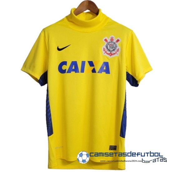 Retro Portero Camiseta Corinthians Paulista 2012 Amarillo