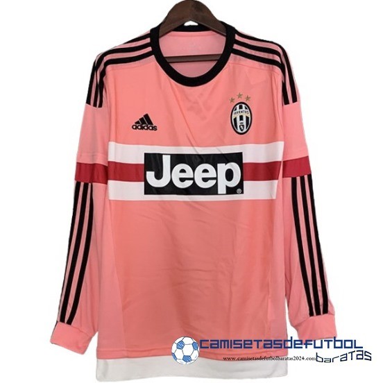 Retro Segunda Camiseta De Juventus Manga Larga 2015 2016