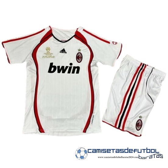 Segunda Conjunto De Conjunto Completo AC Milan Retro 2006 2007