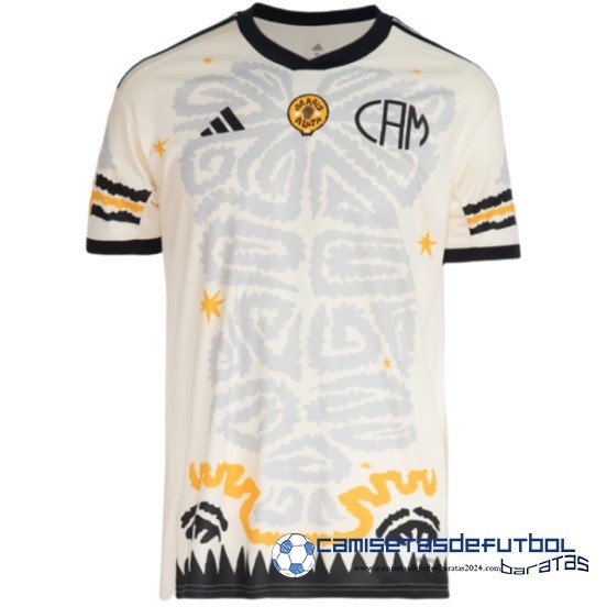 Tailandia Especial Camiseta Atlético Mineiro Equipación 2023 2024 Amarillo