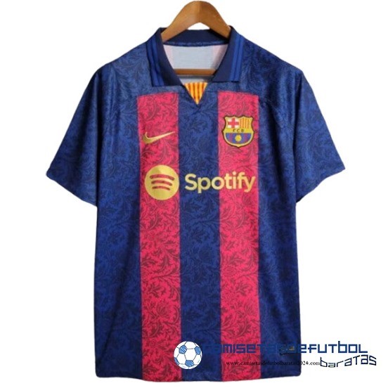 Tailandia Especial Camiseta Barcelona Equipación 2023 2024 Azul III Rojo