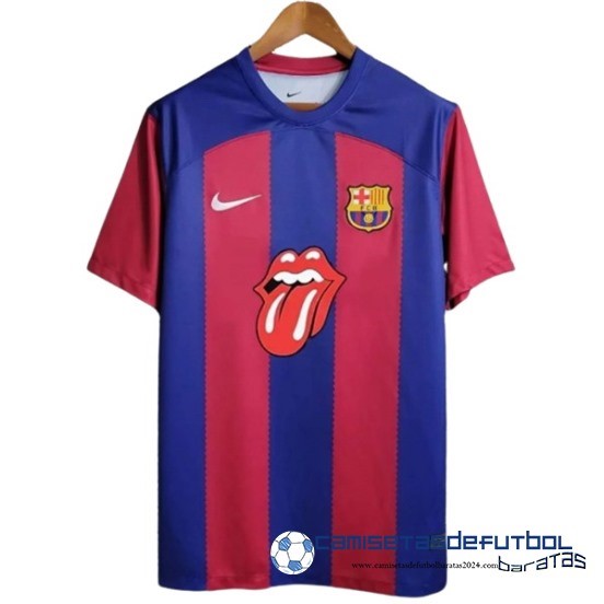 Tailandia Especial Camiseta Barcelona Equipación 2023 2024 Azul II Rojo