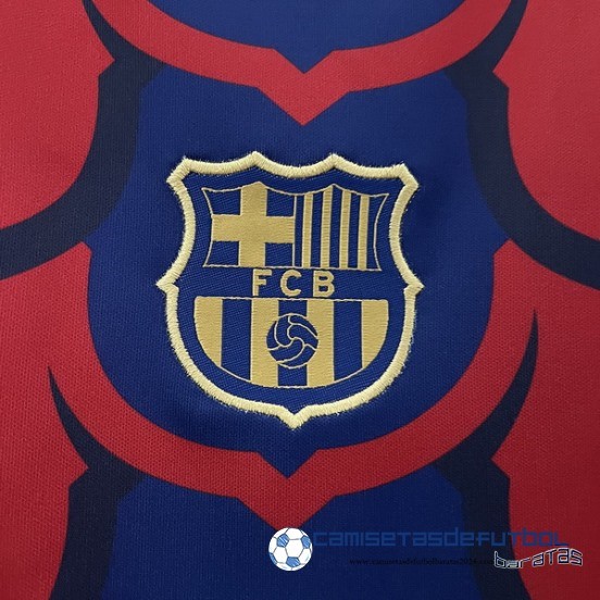 Tailandia Especial Camiseta Barcelona Equipación 2024 2025 Rojo Azul2