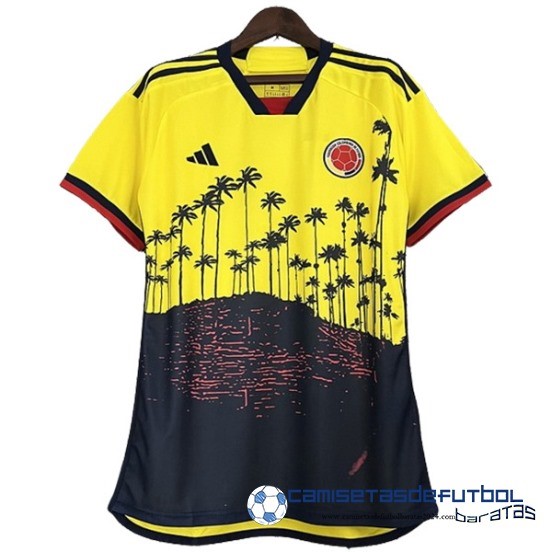Tailandia Especial Camiseta Del Colombia Equipación 2023 Amarillo