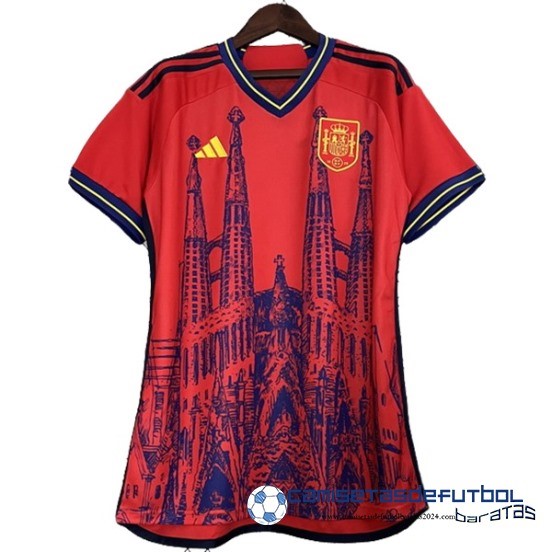 Tailandia Especial Camiseta Del España Equipación 2023 Rojo