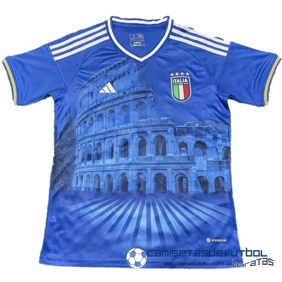 Tailandia Especial Camiseta Del Italia Equipación 2023 I Azul