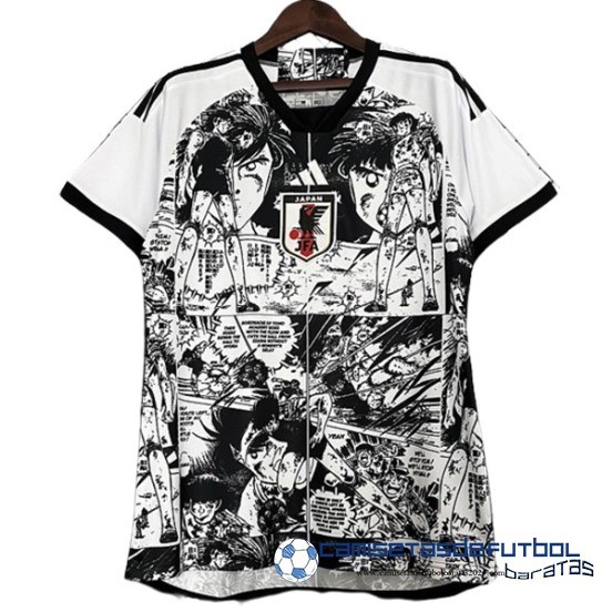Tailandia Especial Camiseta Del Japón Equipación 2023 Negro Blanco