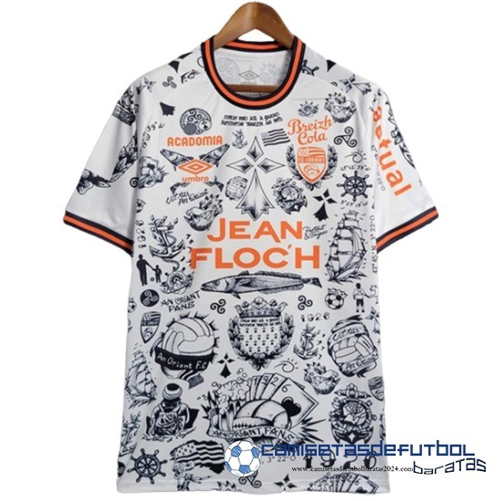 Tailandia Especial Camiseta Del Lorient Equipación 2023 2024 Blanco