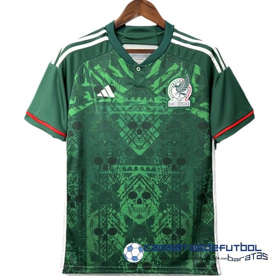 Tailandia Especial Camiseta Del Mexico Equipación 2024 Verde