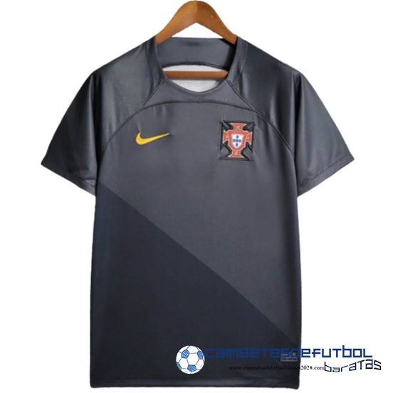 Tailandia Especial Camiseta Del Portugal Equipación 2023 Gris Negro