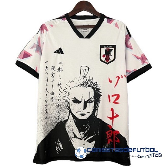 Tailandia Especial Camiseta Japon Equipación 2024 Blanco Negro