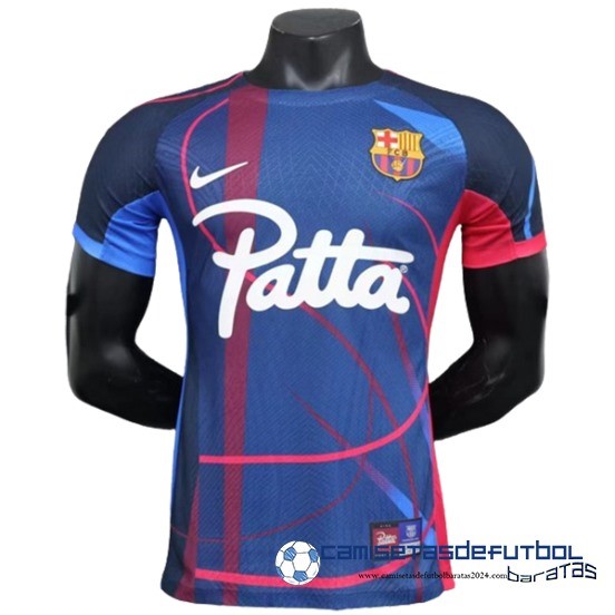 Tailandia Jugadores Especial Camiseta Del Barcelona Equipación 2023 2024 Azul