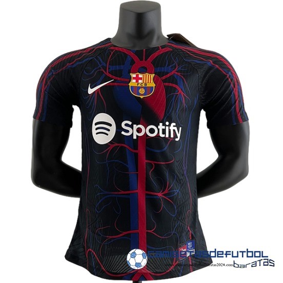 Tailandia Jugadores Especial Camiseta Del Barcelona Equipación 2023 2024 Negro Purpura