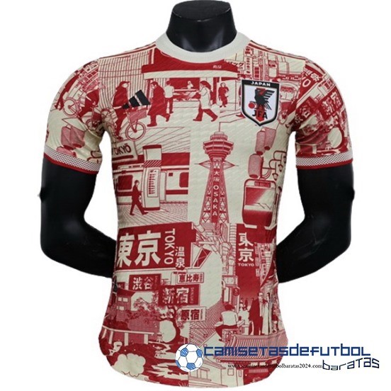 Tailandia Jugadores Especial Camiseta Del Japón Equipación 2023 Amarillo Rojo