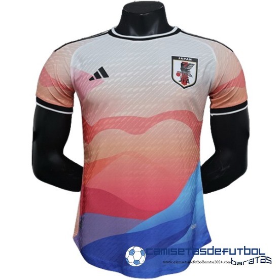 Tailandia Jugadores Especial Camiseta Del Japón Equipación 2024 Blanco Azul Rosa