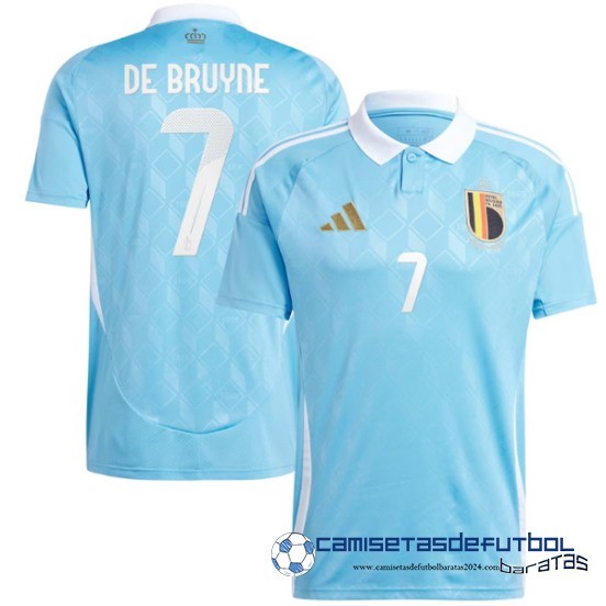 Tailandia NO.10 De Bruyne Segunda Camiseta Belgica Equipación 2024