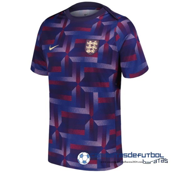 Tailandia Previo al partido Camiseta Inglaterra Equipación 2024 Purpura