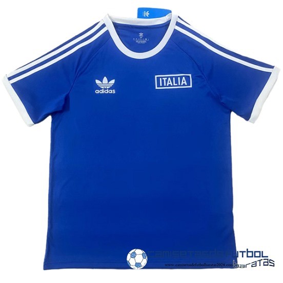 Tailandia Retro Camiseta Italia Equipación 2024 Azul