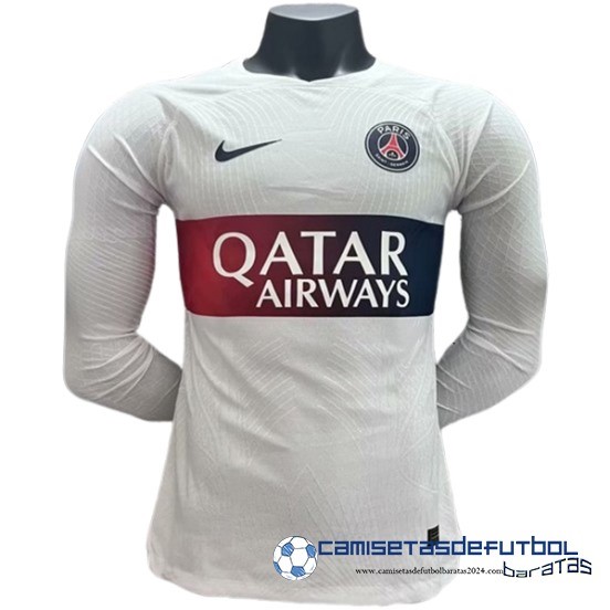 Tailandia Segunda Jugadores Camiseta Manga Larga Paris Saint Germain Equipación 2023 2024
