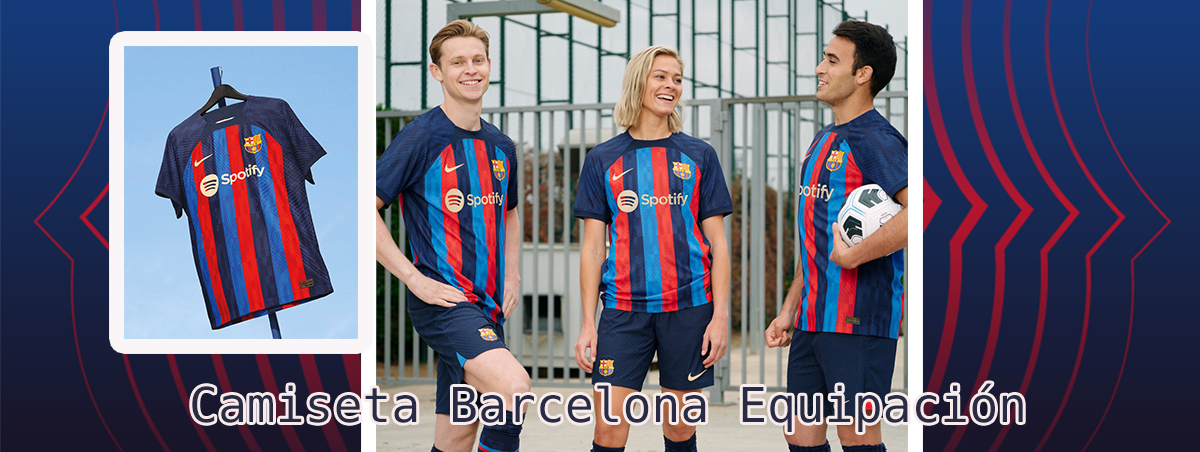 Camisetas FC Barcelona De Futbol Baratas